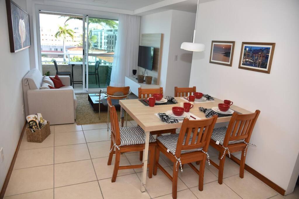 Flat A Beira Mar C/ 2 Quartos โจเอาเปสโซอา ภายนอก รูปภาพ